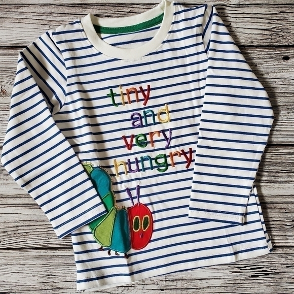 Eric Carle The Very Hungry Caterpillar Embroidered T-Shirt and Pants Set - Picture 12 of 16